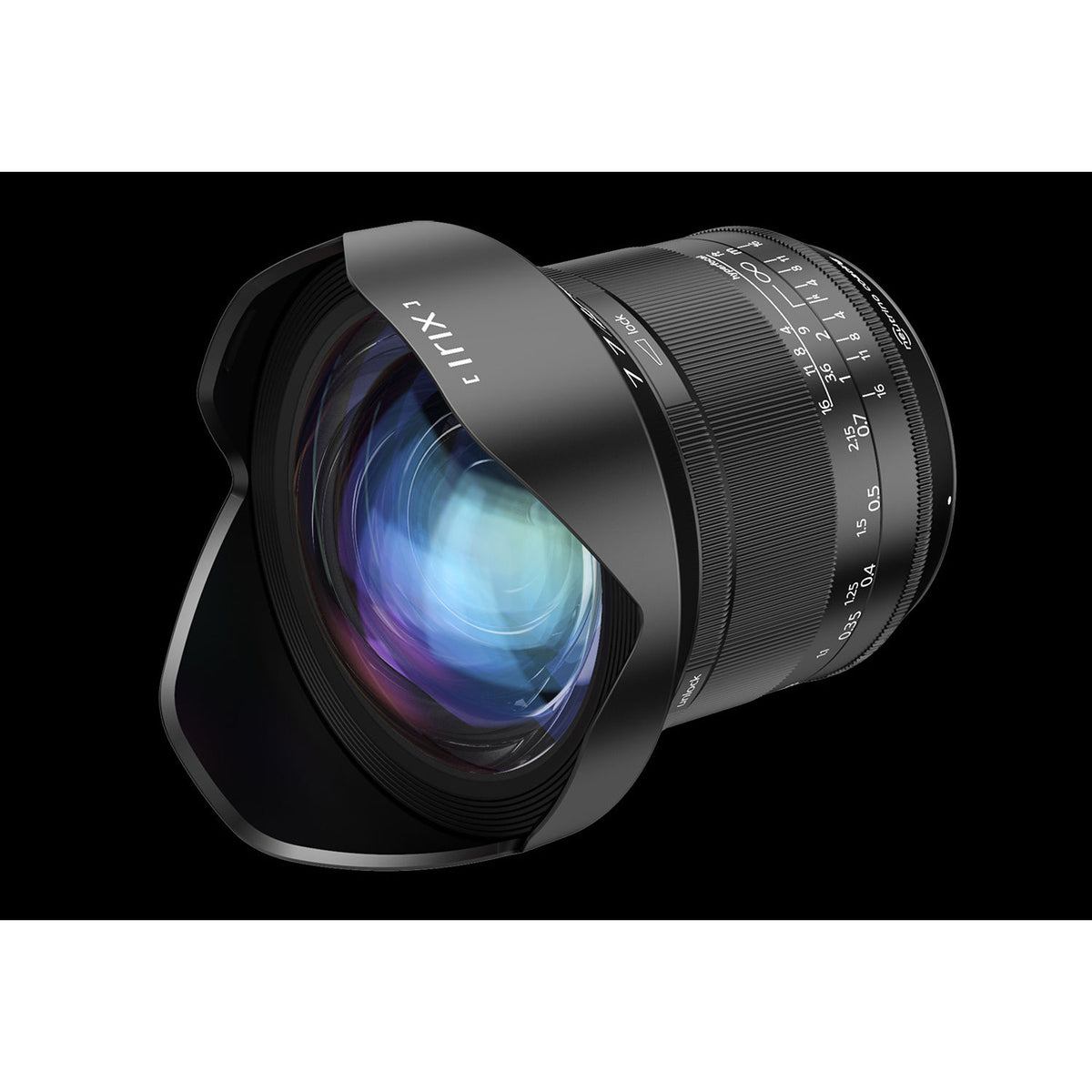 Lente IRIX 11mm f/4 Blackstone - vista trasera