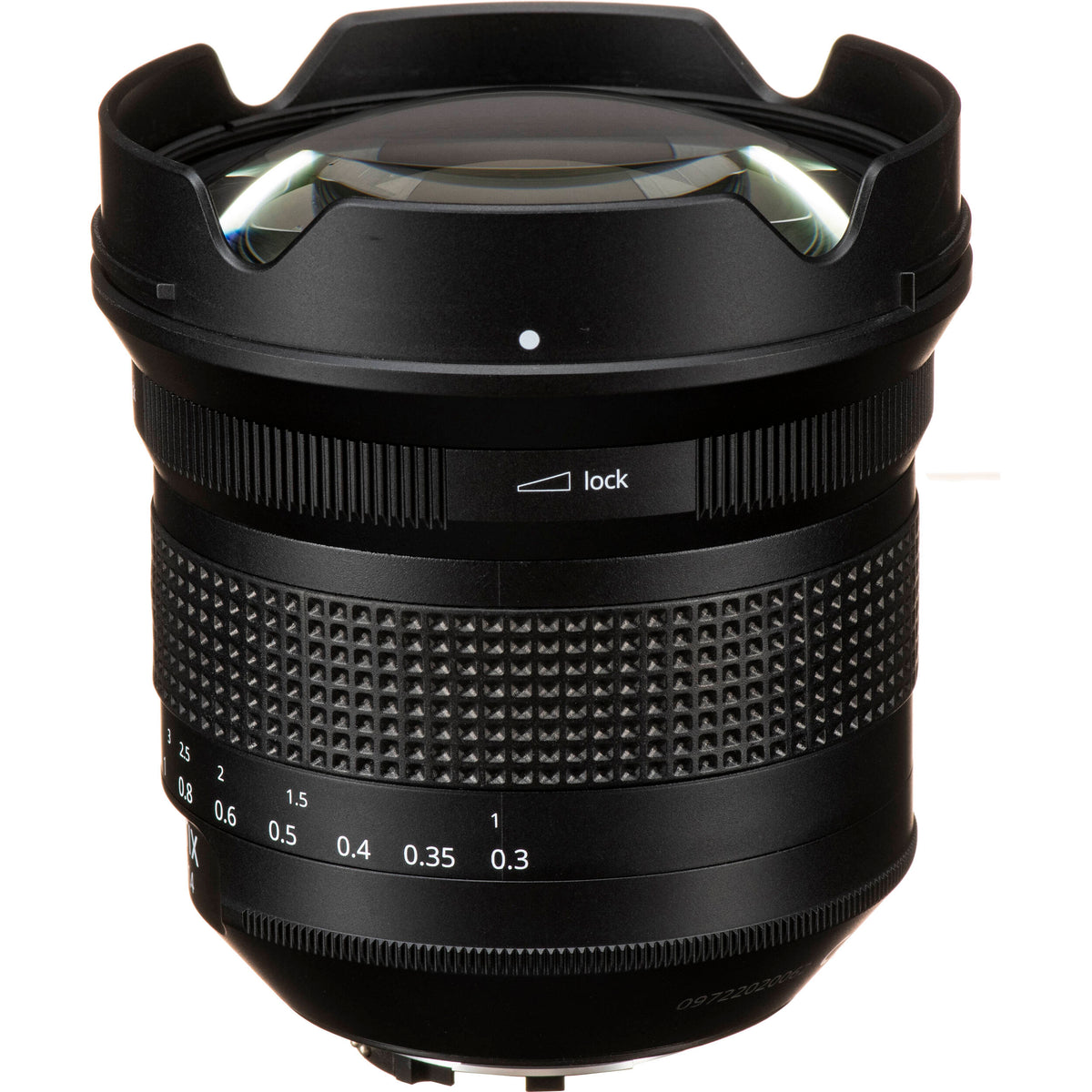 Lente IRIX 21mm f/1.4 Dragonfly - vista frontal
