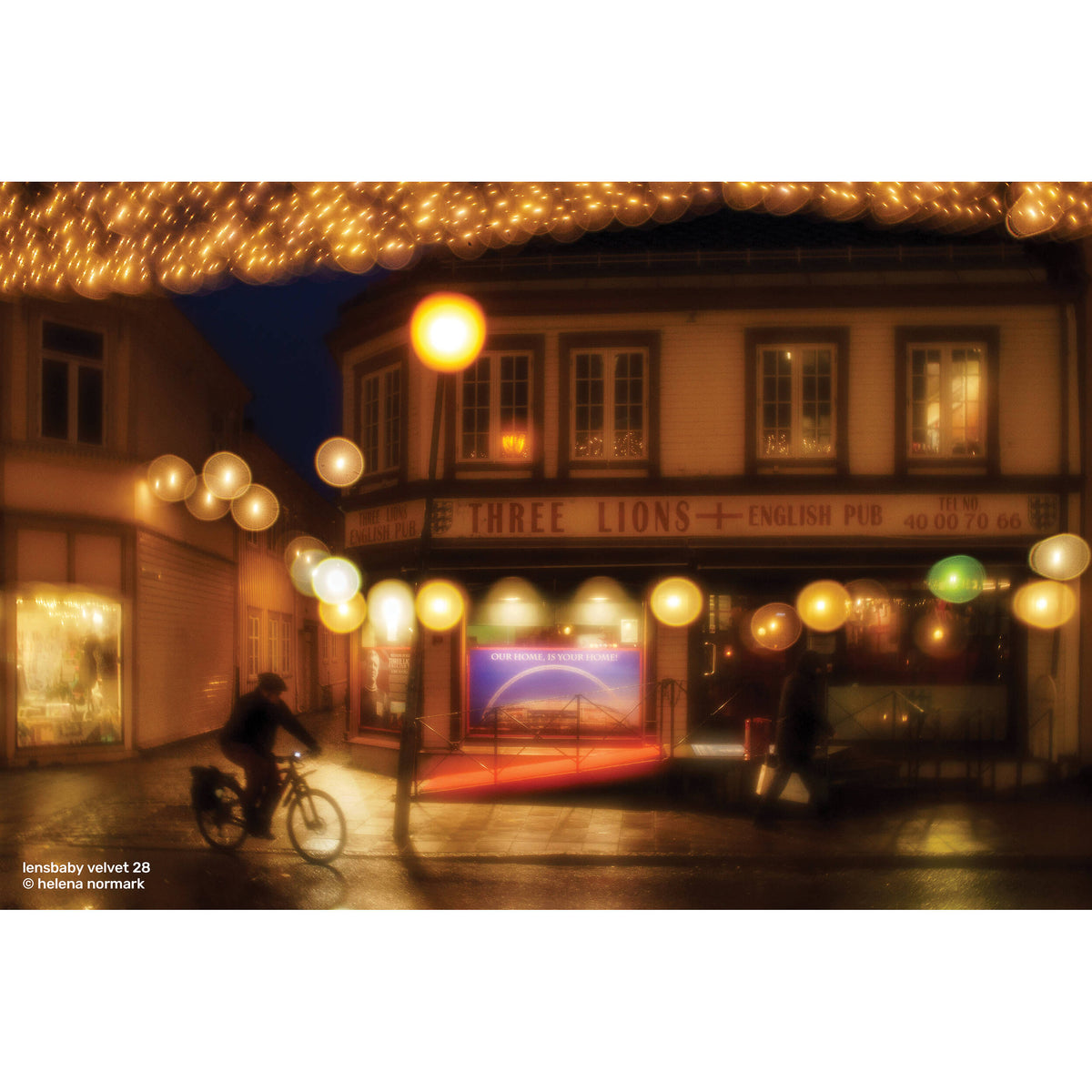 Lente Lensbaby Velvet 28mm f/2.5 (Negro) - en uso