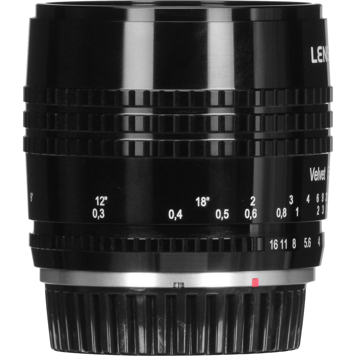 Lente Lensbaby Velvet 56mm f/1.6 (Negro) - vista trasera