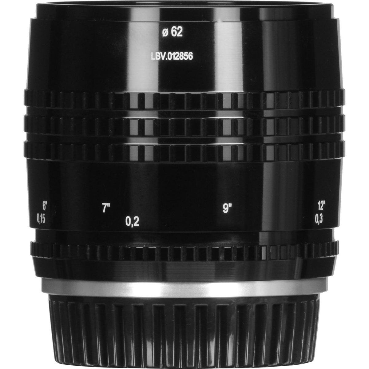 Lente Lensbaby Velvet 56mm f/1.6 (Negro) - vista lateral
