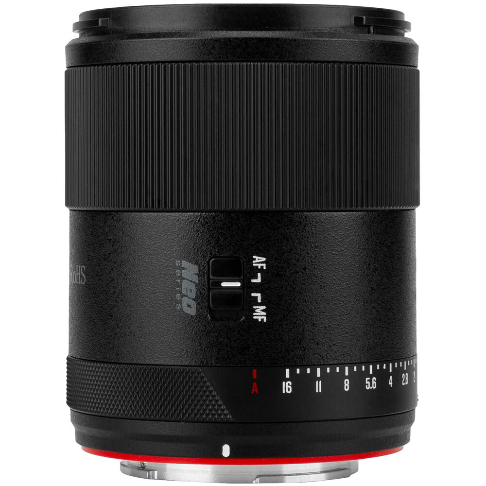 Lente Meike 23mm f/1.4 AF - vista trasera