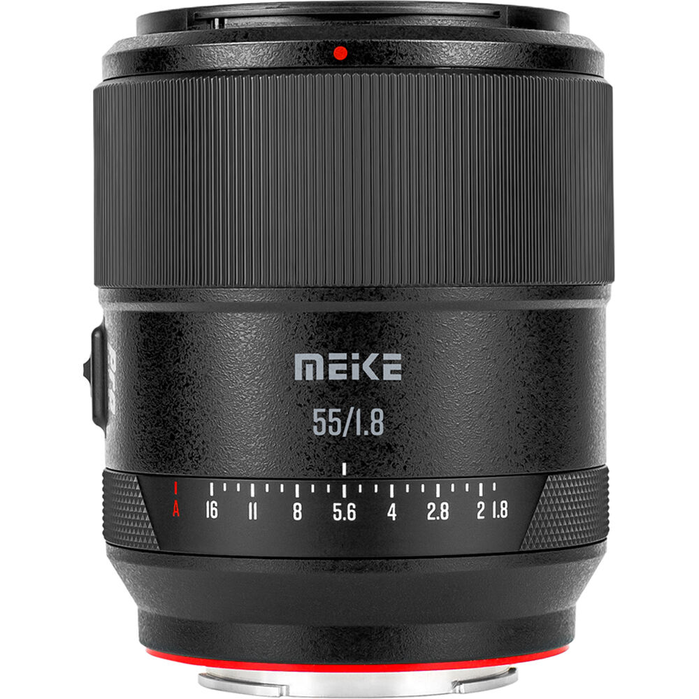 Lente Meike 55mm f/1.8 Pro AF - vista principal