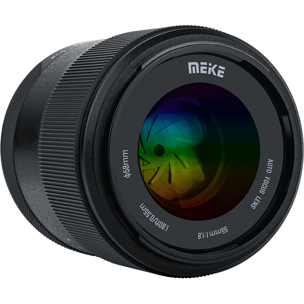 Lente Meike 55mm f/1.8 Pro AF (L) - vista principal