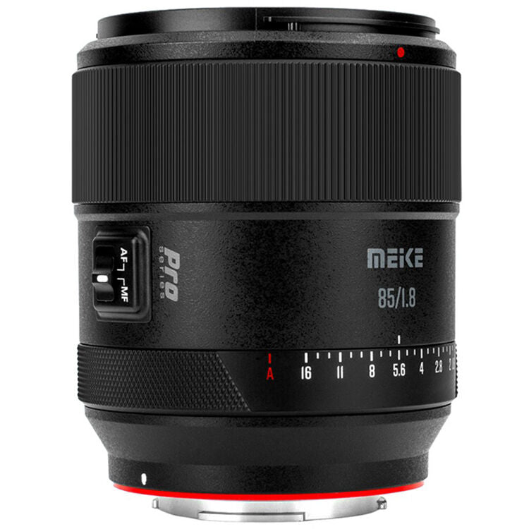Lente Meike 85mm f/1.8 Pro Mark II - puertos y conexiones