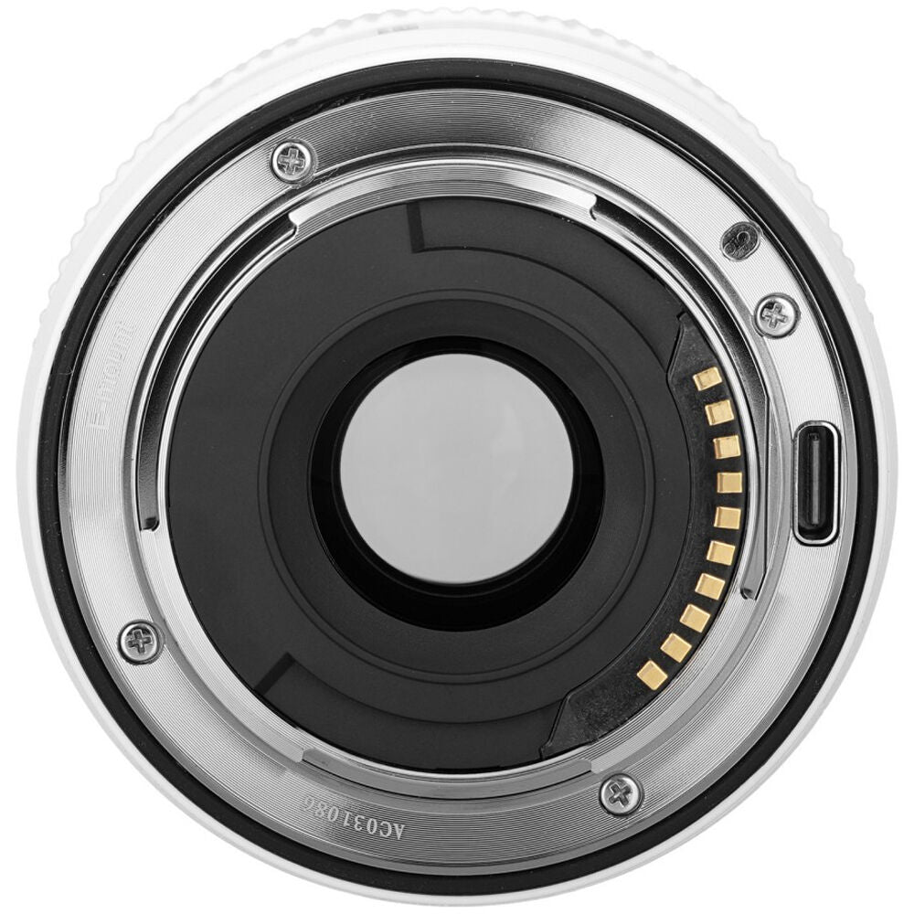 Lente Meike AF 56mm f/1.7 Air (Blanco) - vista frontal