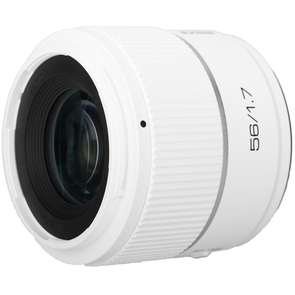 Lente Meike AF 56mm f/1.7 Air (Blanco) - vista trasera