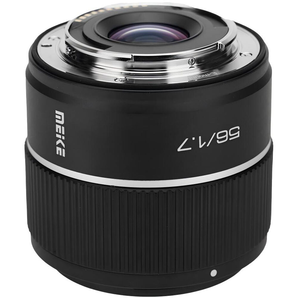 Lente Meike AF 56mm f/1.7 Air (Negro) - vista frontal