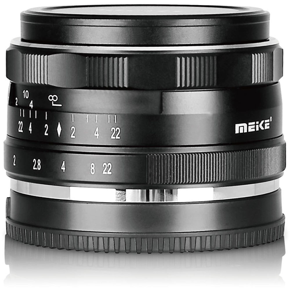 Lente Meike MK-35mm f/1.7 - vista trasera