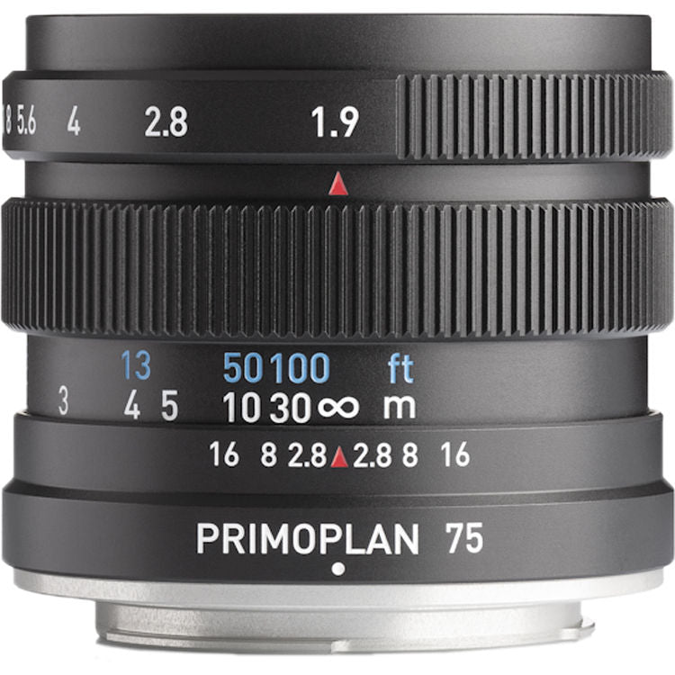 Lente Meyer-Optik Gorlitz Primoplan 75mm f/1.9 II - vista principal