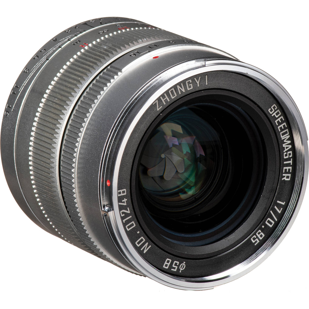 Lente Mitakon Zhongyi Speedmaster 17mm f/0.95 (Plateado) - puertos y conexiones