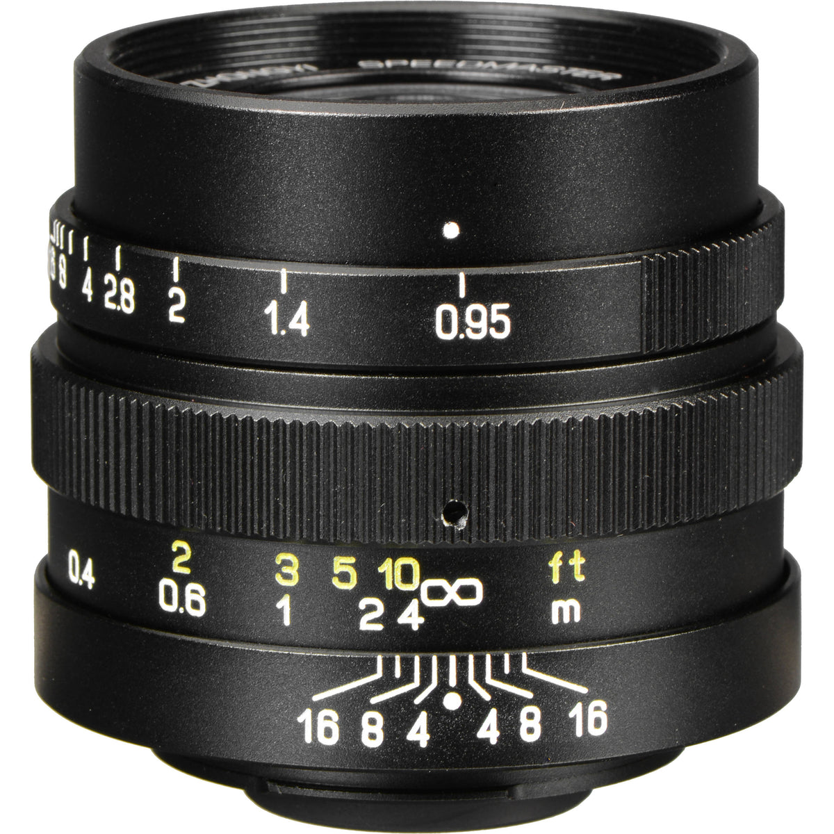 Lente Mitakon Zhongyi Speedmaster 25mm f/0.95 (Negro) - vista trasera