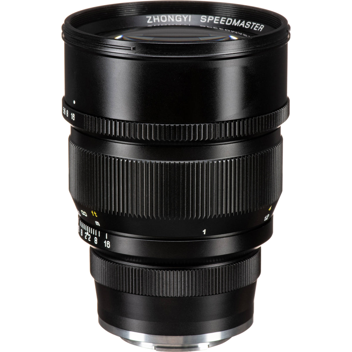 Lente Mitakon Zhongyi Speedmaster 85mm f/1.2 - vista frontal