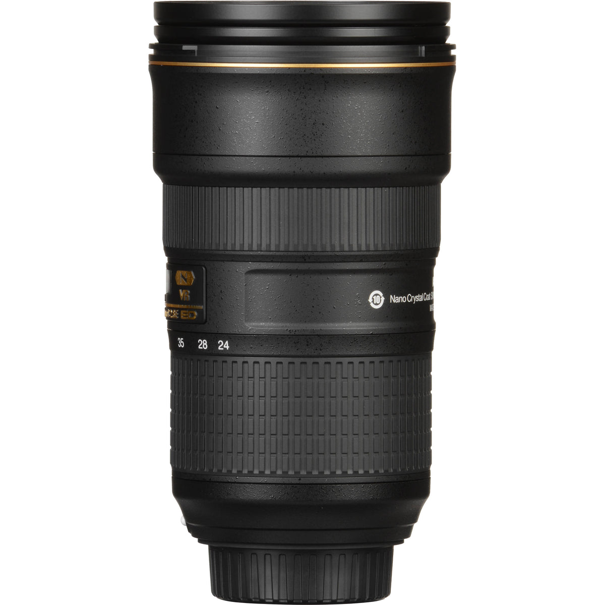 Lente Nikon AF-S NIKKOR 24-70mm f/2.8E ED VR - vista lateral