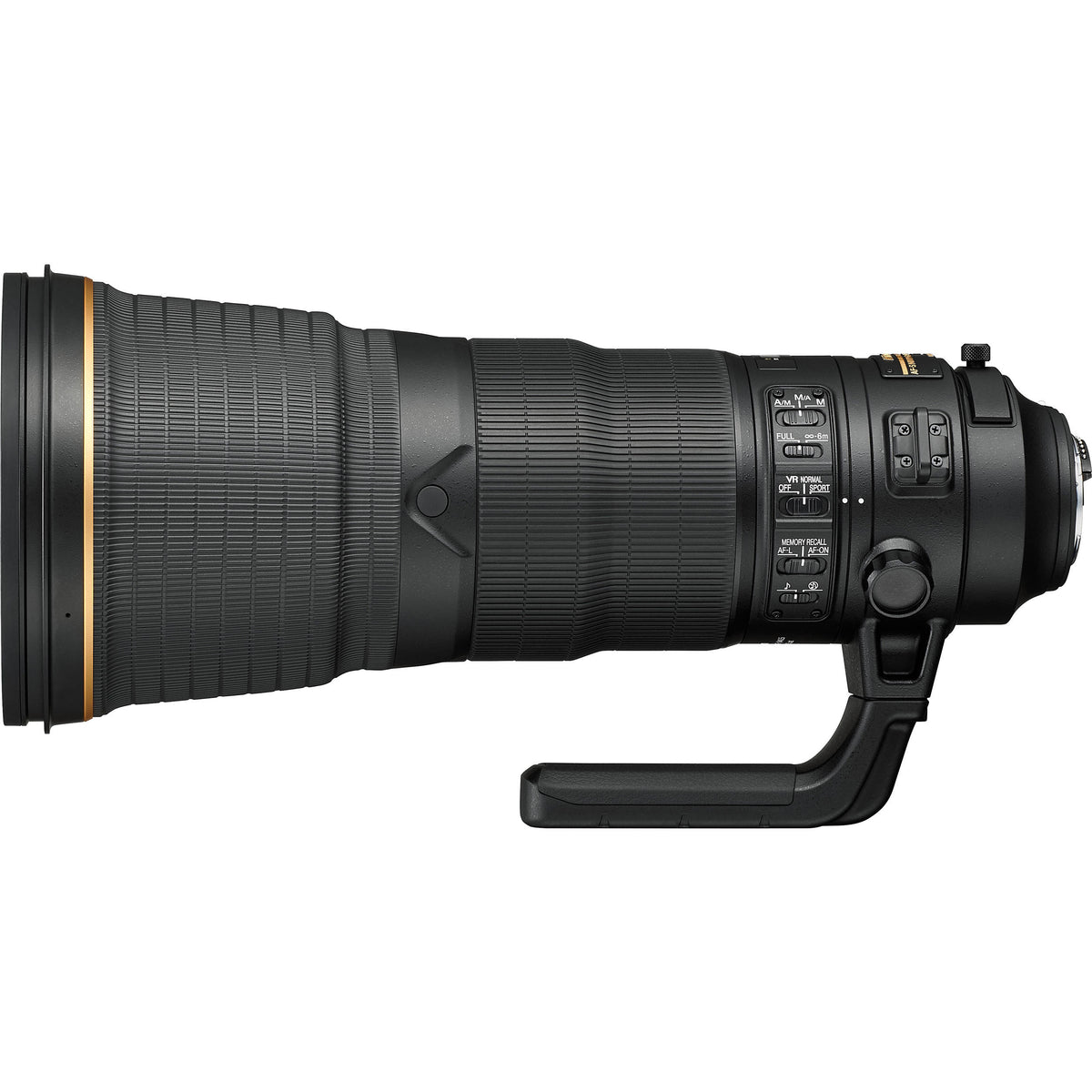 Lente Nikon AF-S NIKKOR 400mm f/2.8E FL ED VR - vista frontal