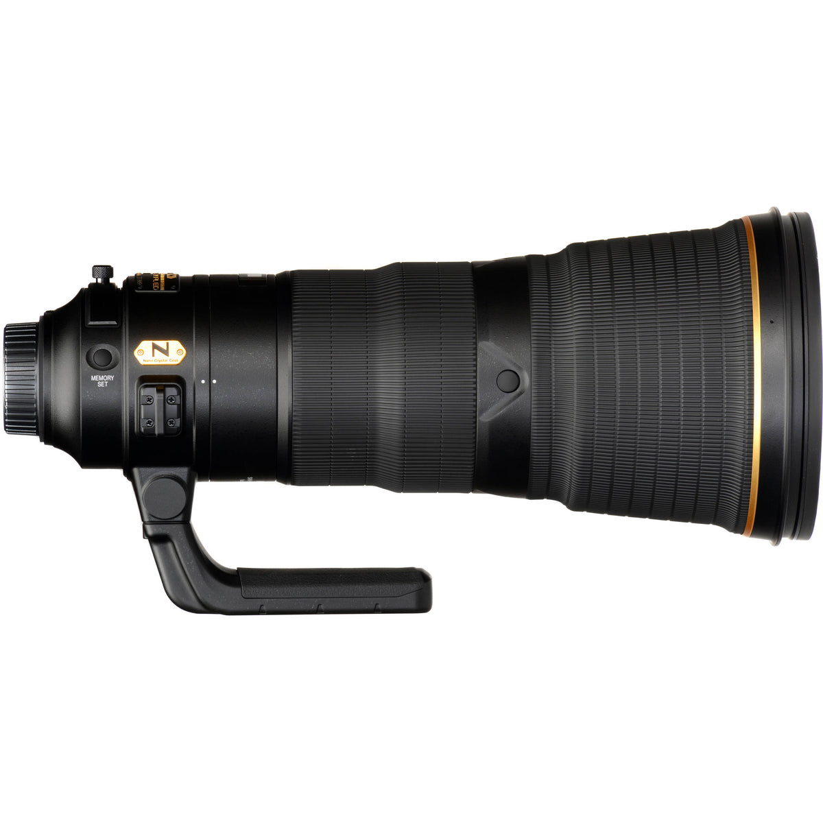 Lente Nikon AF-S NIKKOR 400mm f/2.8E FL ED VR - vista lateral