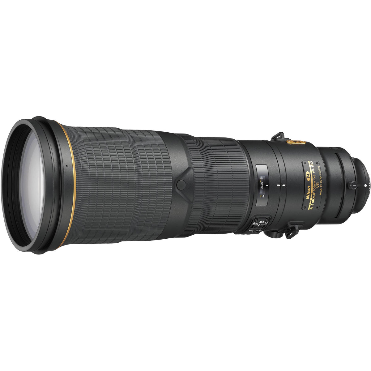 Lente Nikon AF-S NIKKOR 500mm f/4E FL ED VR - vista trasera