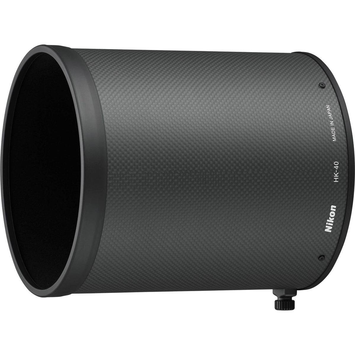 Lente Nikon AF-S NIKKOR 600mm f/4E FL ED VR - vista lateral