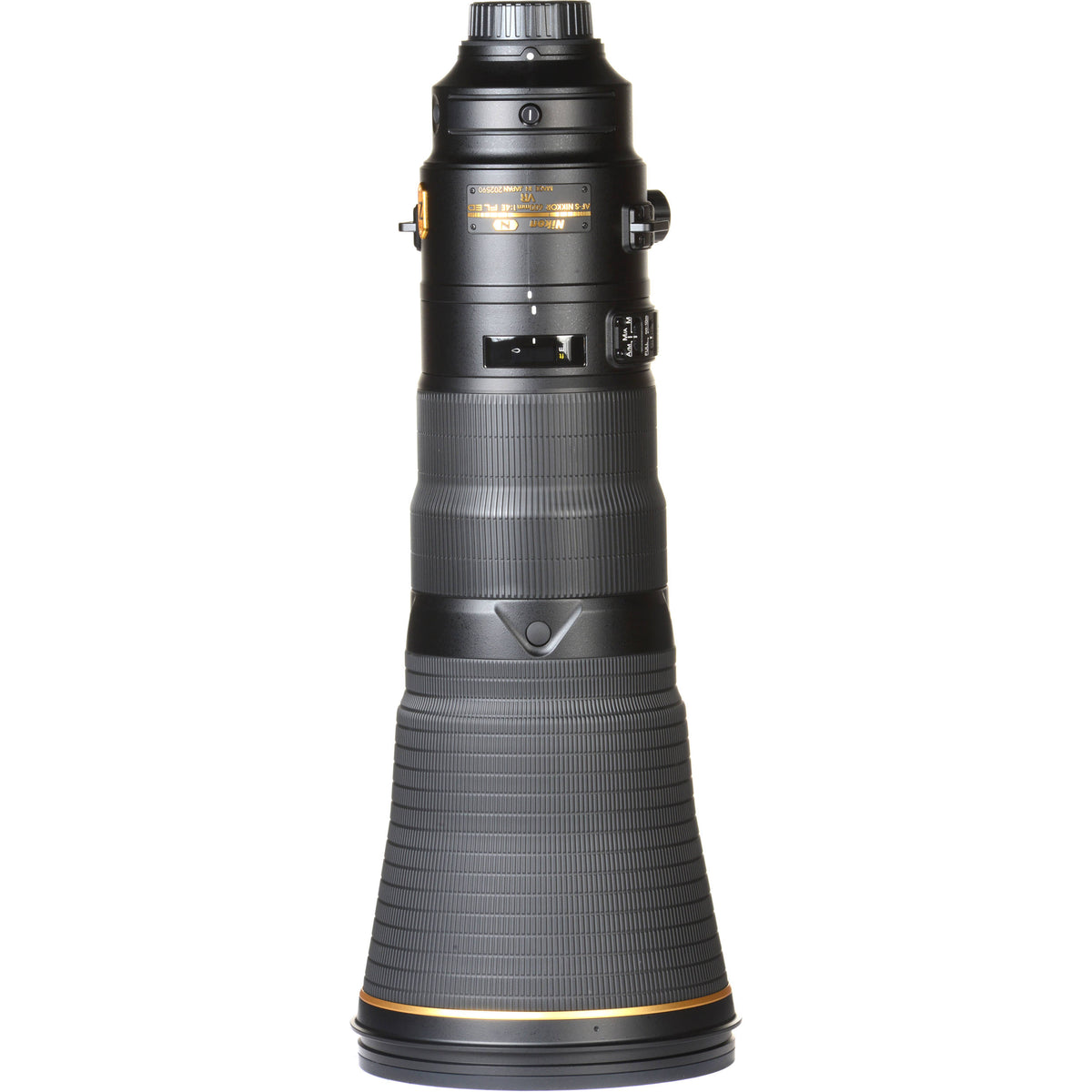 Lente Nikon AF-S NIKKOR 600mm f/4E FL ED VR - contenido de la caja