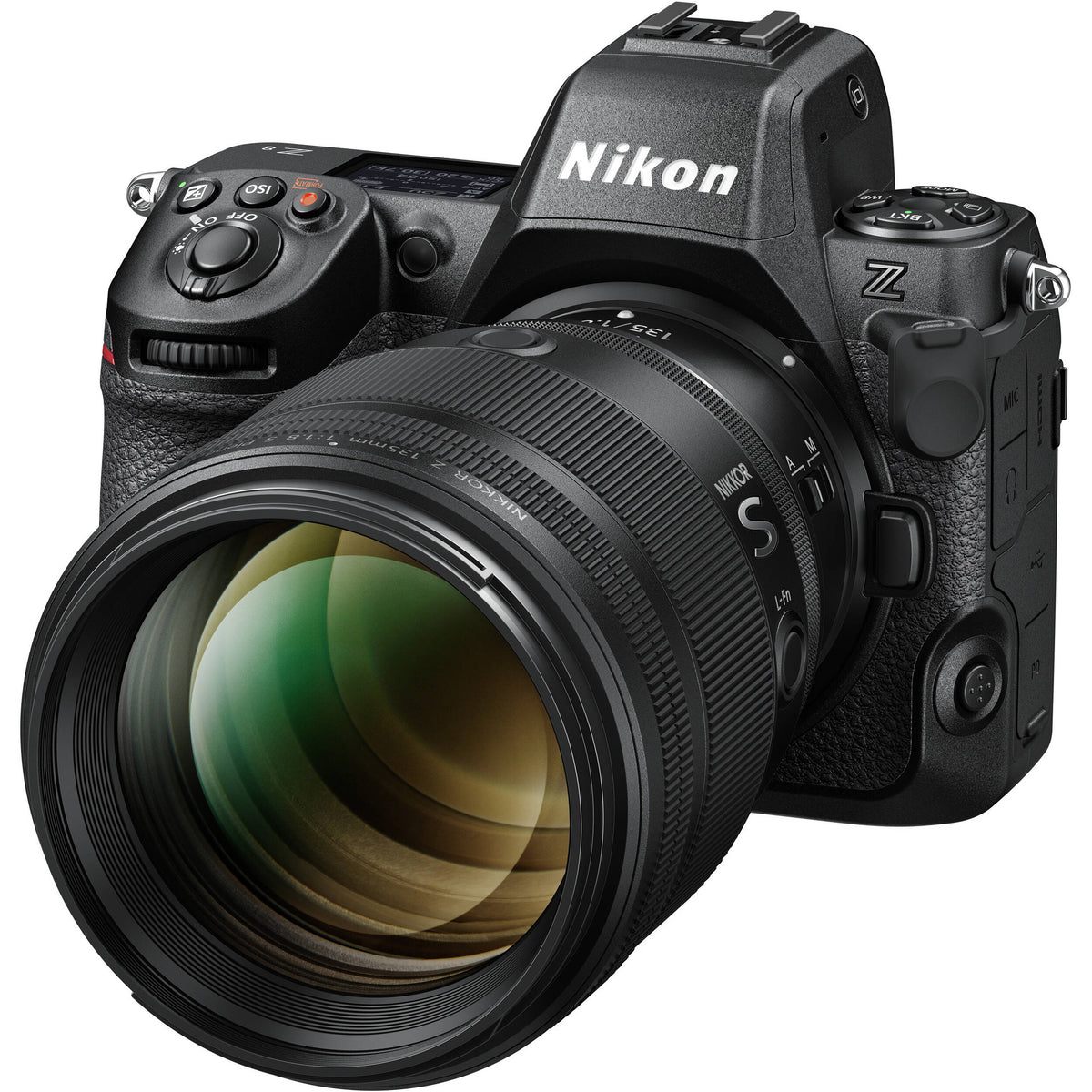 Lente Nikon NIKKOR Z 135mm f/1.8 S Plena - contenido de la caja