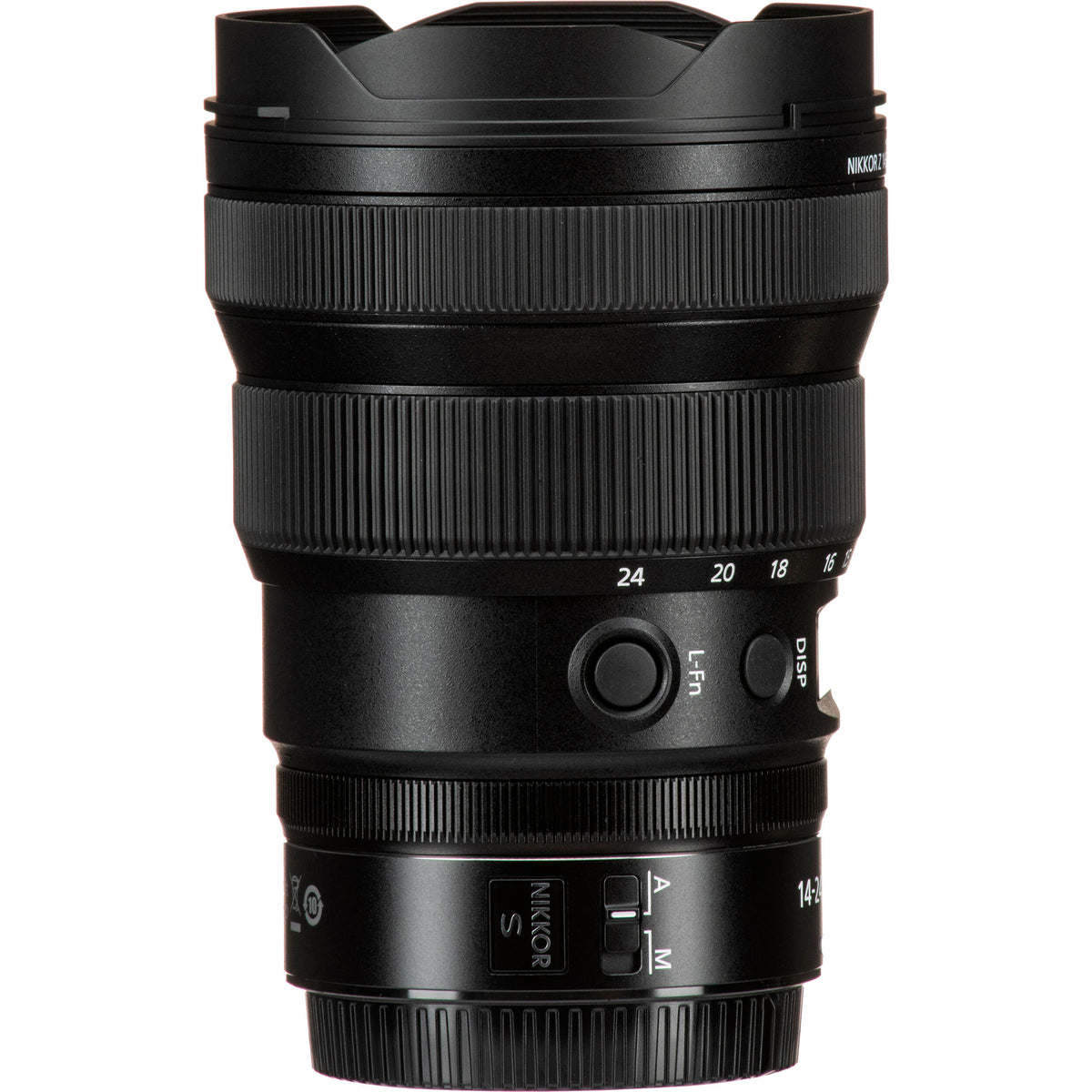 Lente Nikon NIKKOR Z 14-24mm f/2.8 S - detalle