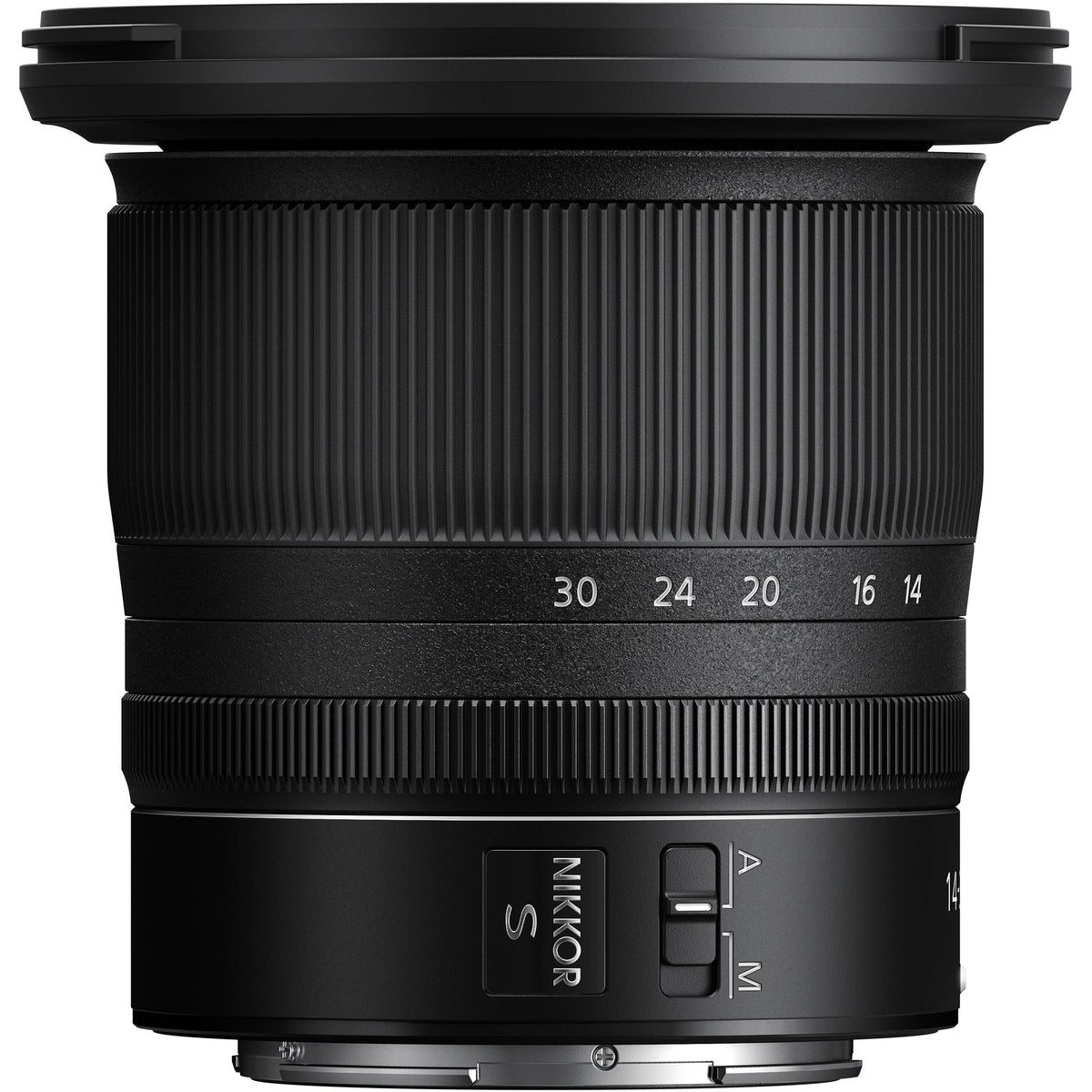 Lente Nikon NIKKOR Z 14-30mm f/4 S - vista lateral