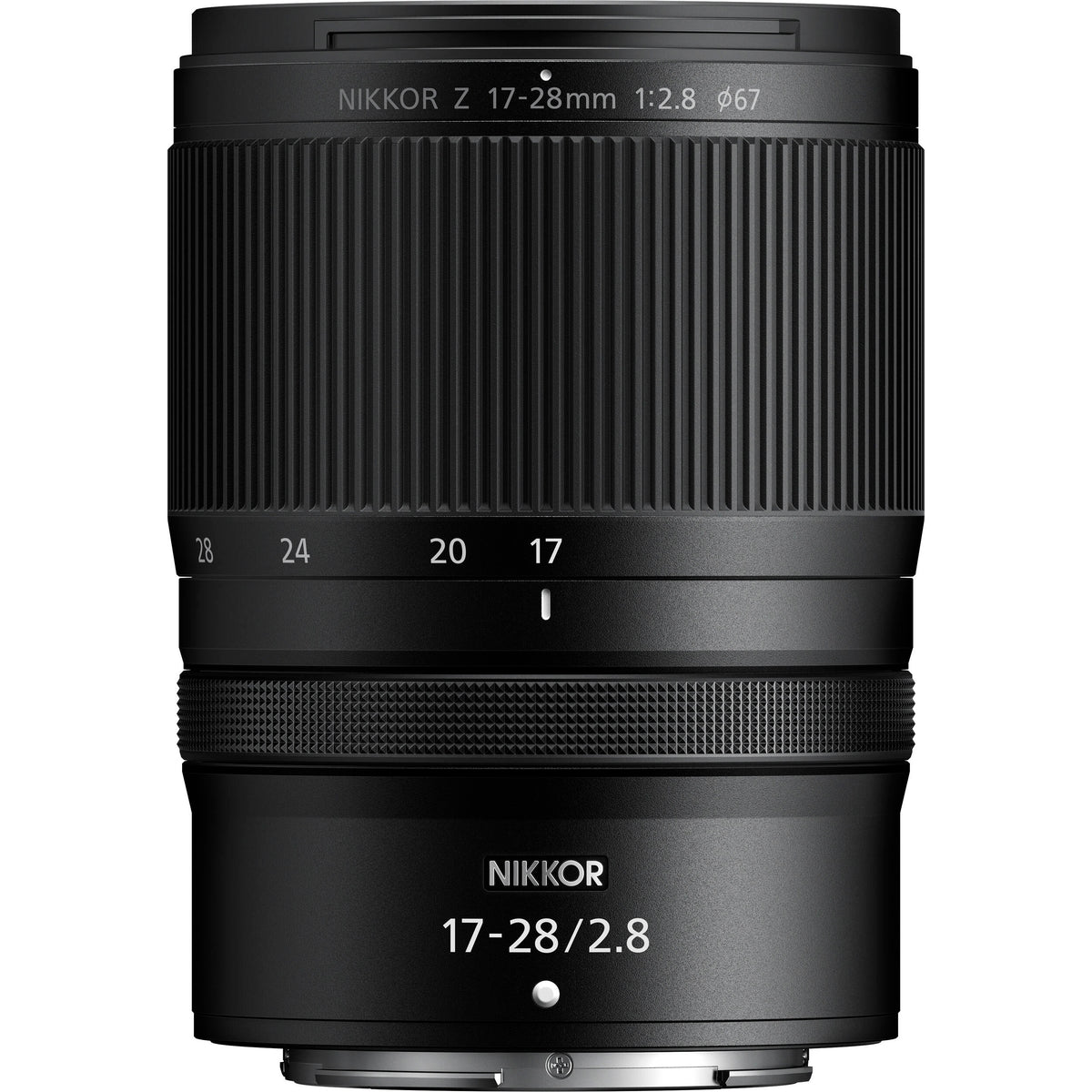 Lente Nikon NIKKOR Z 17-28mm f/2.8 - vista frontal
