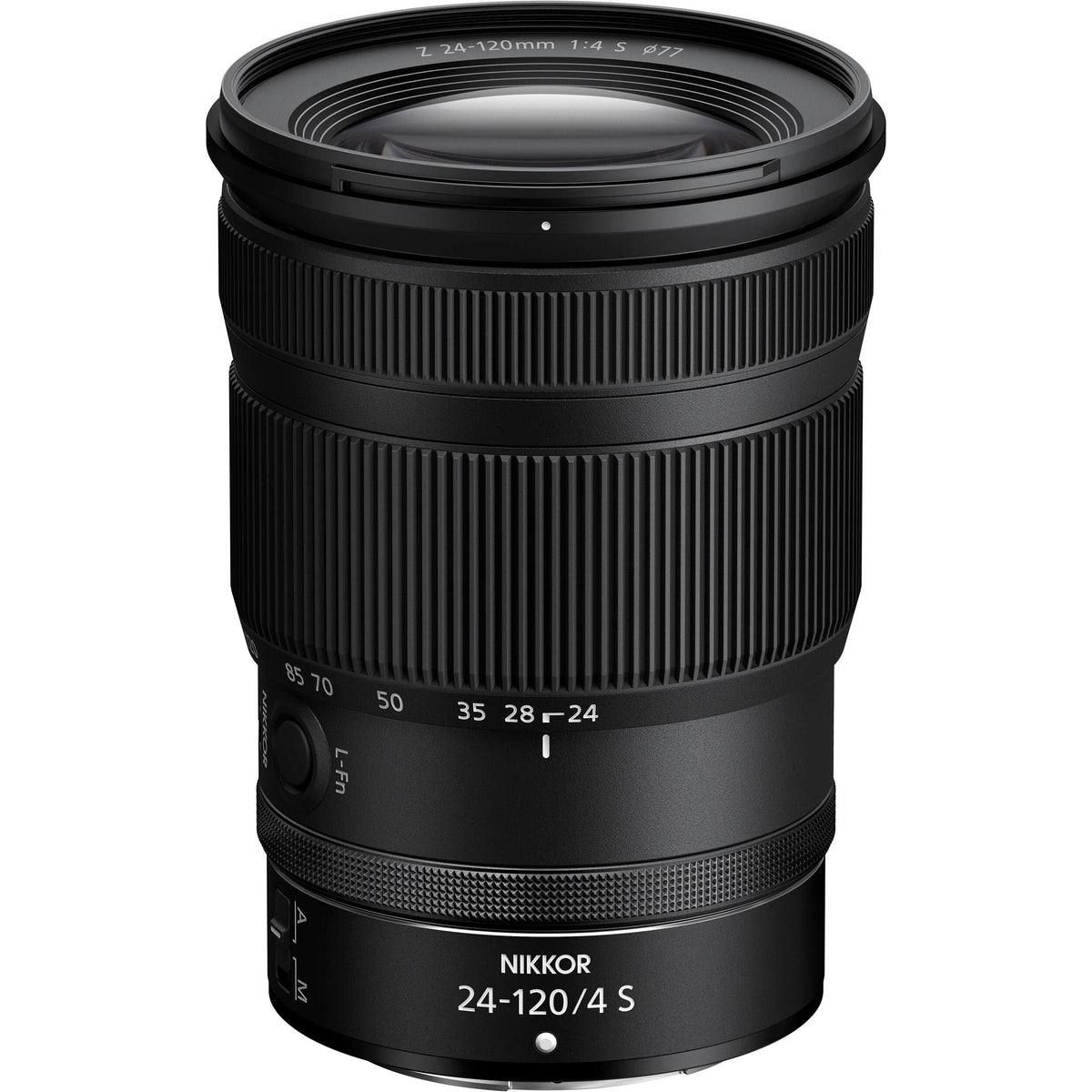 Lente Nikon NIKKOR Z 24-120mm f/4 S - vista principal