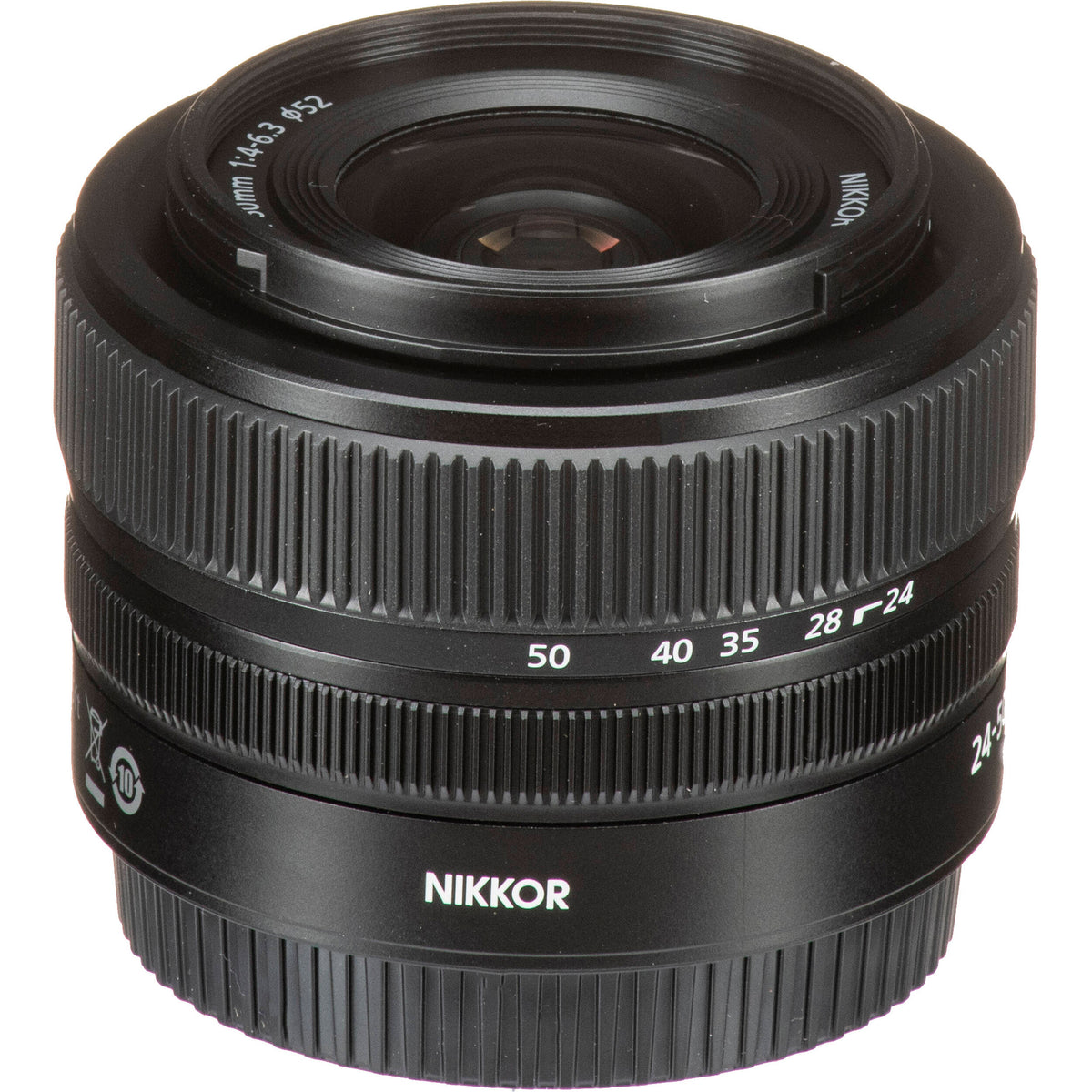 Lente Nikon NIKKOR Z 24-50mm f/4-6.3 - contenido de la caja