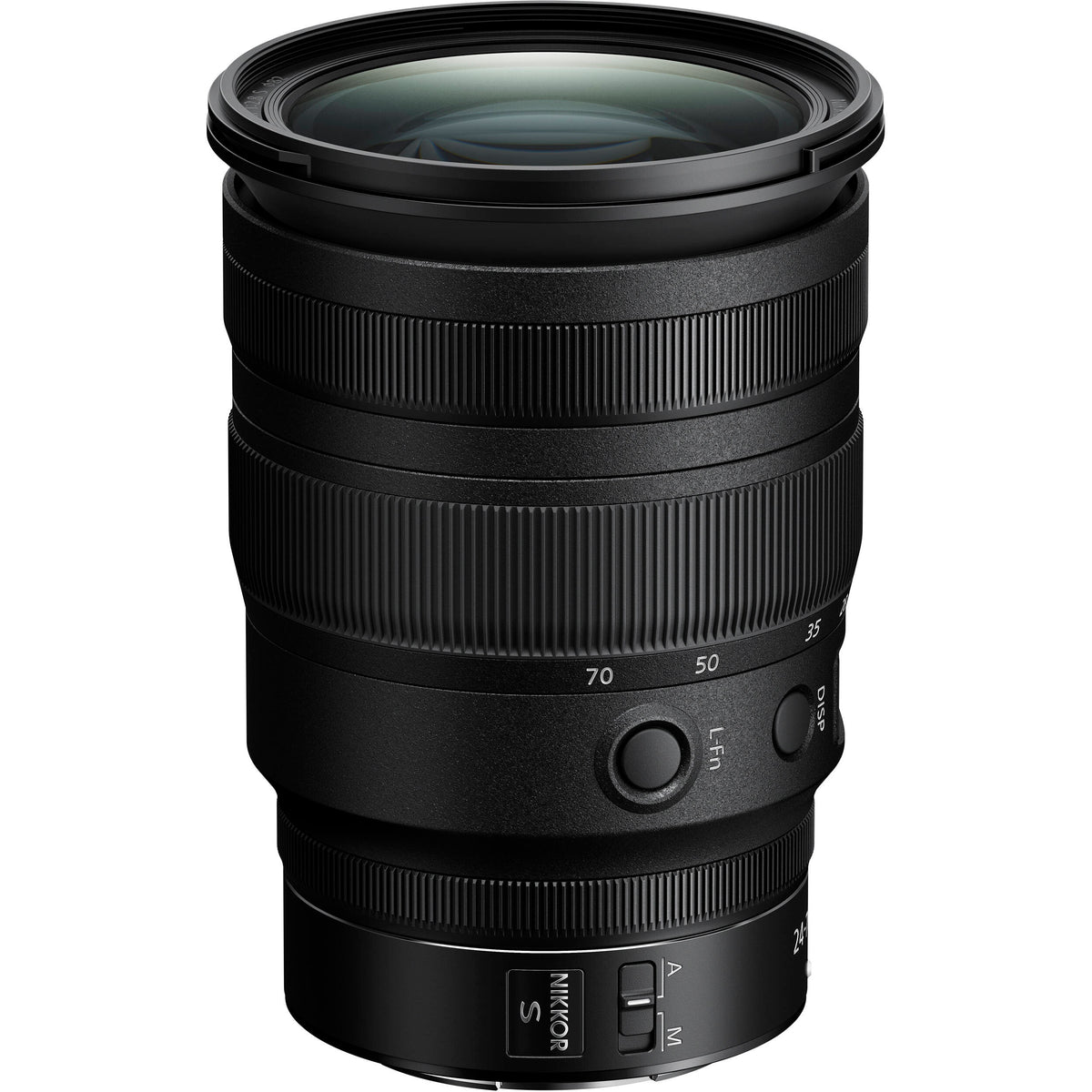 Lente Nikon NIKKOR Z 24-70mm f/2.8 S - vista trasera