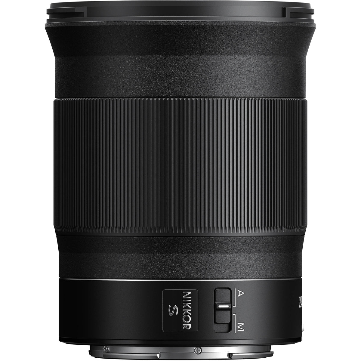 Lente Nikon NIKKOR Z 24mm f/1.8 S - vista lateral