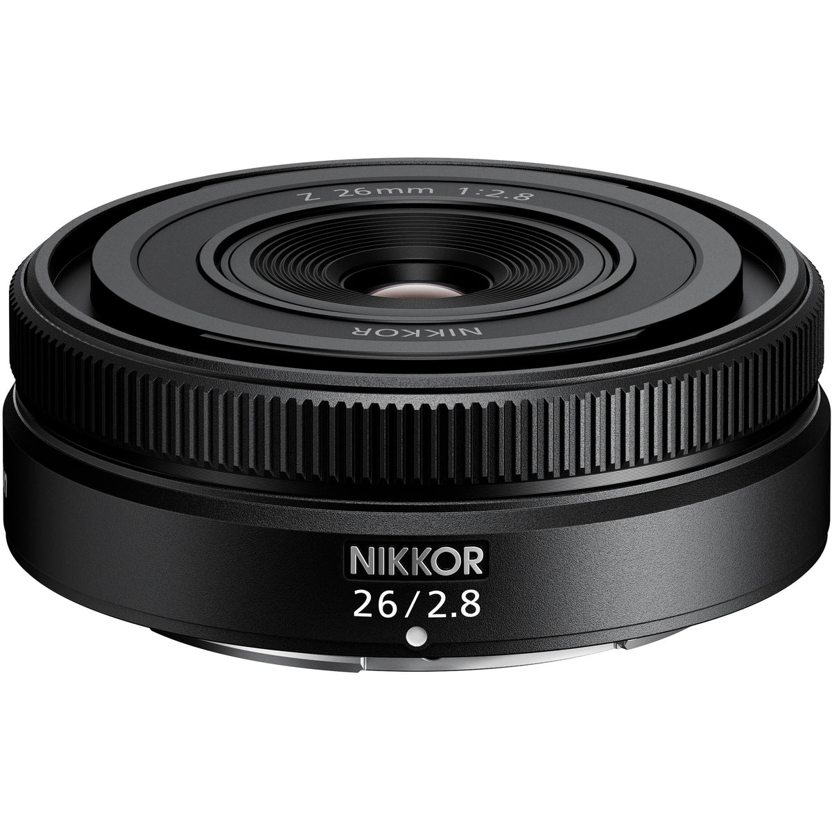 Lente Nikon NIKKOR Z 26mm f/2.8 - vista principal