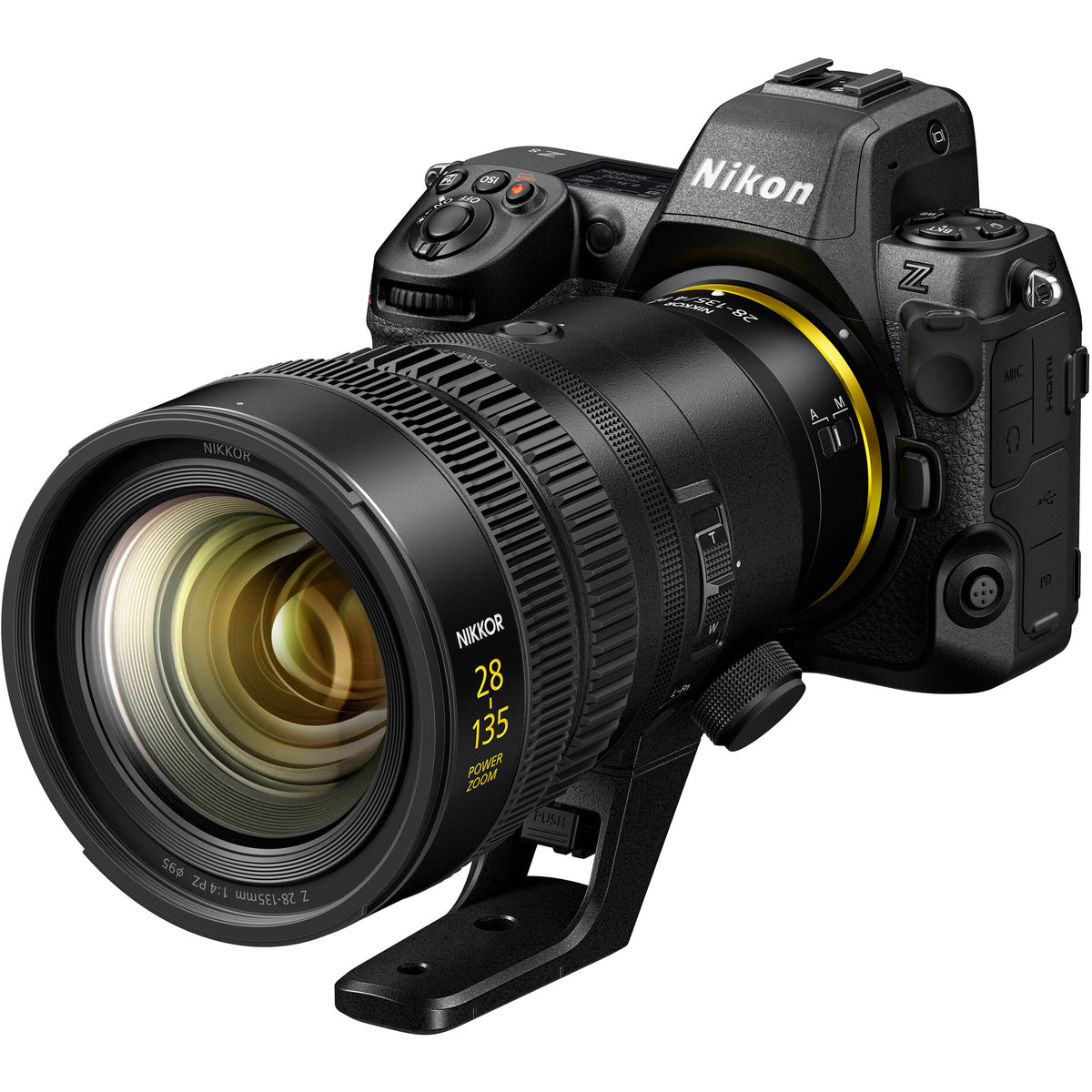 Lente Nikon NIKKOR Z 28-135mm f/4 PZ - contenido de la caja