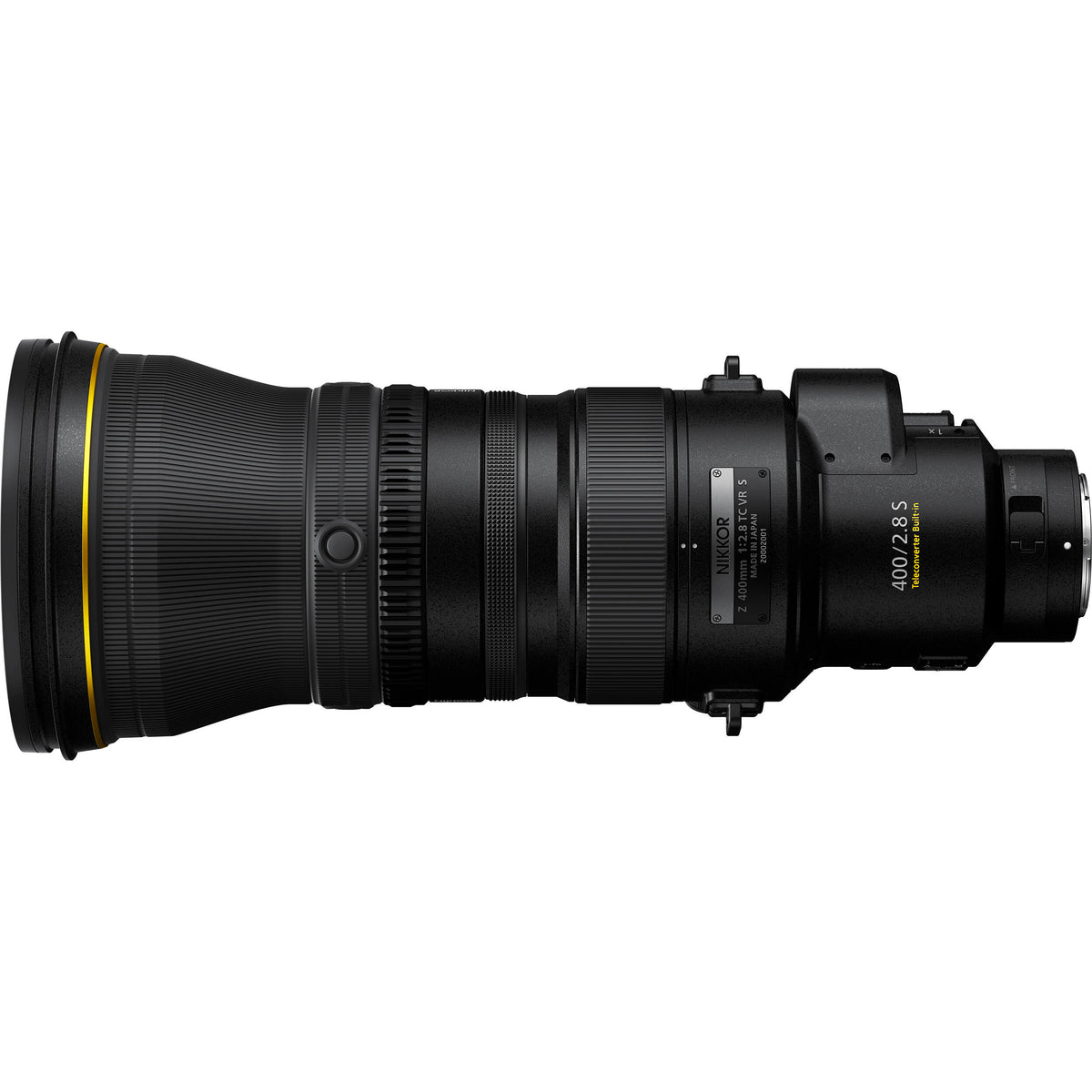 Lente Nikon NIKKOR Z 400mm f/2.8 TC VR S - vista frontal