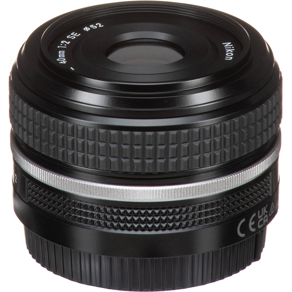 Lente Nikon NIKKOR Z 40mm f/2 (SE) - vista lateral
