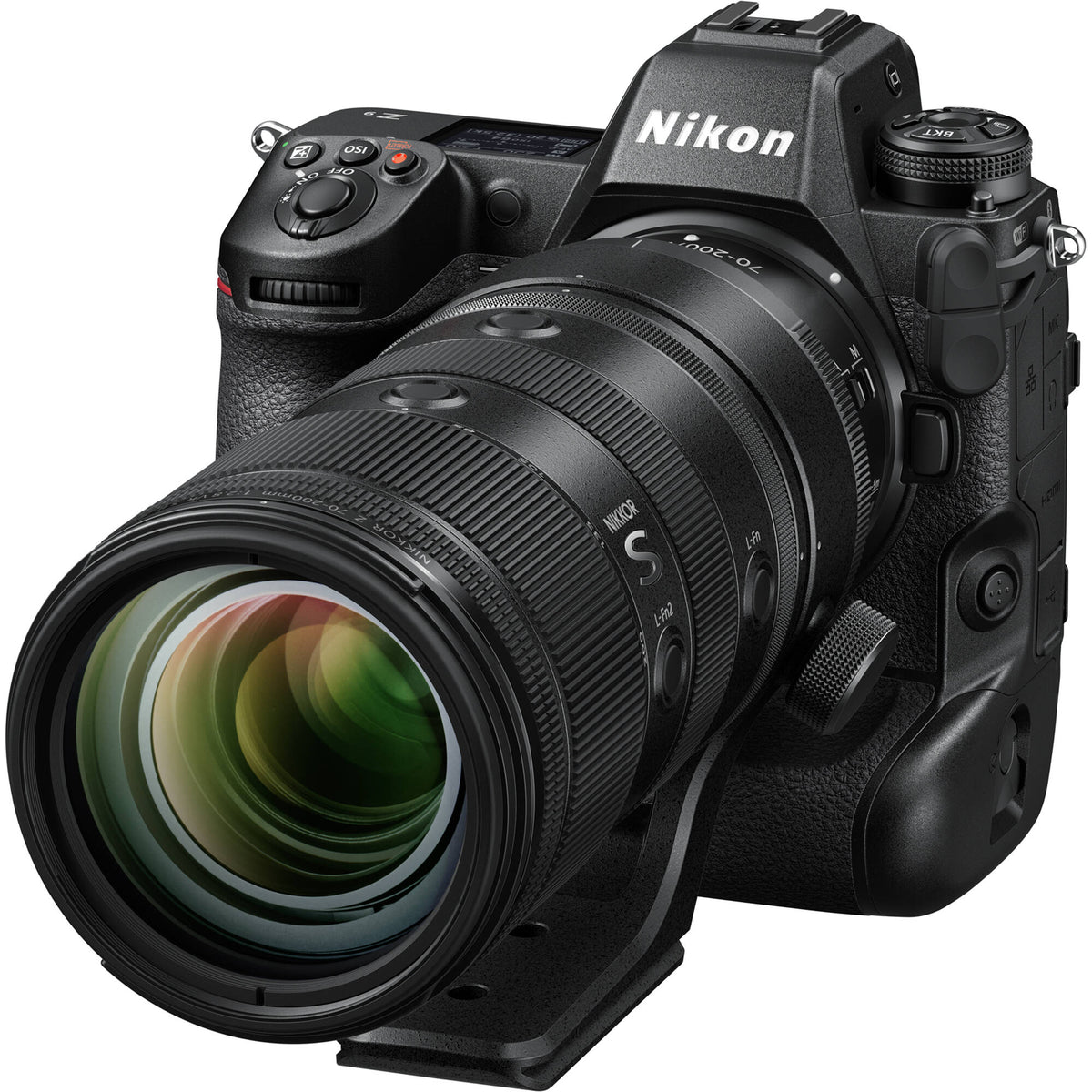 Lente Nikon NIKKOR Z 70-200mm f/2.8 VR S II - en uso
