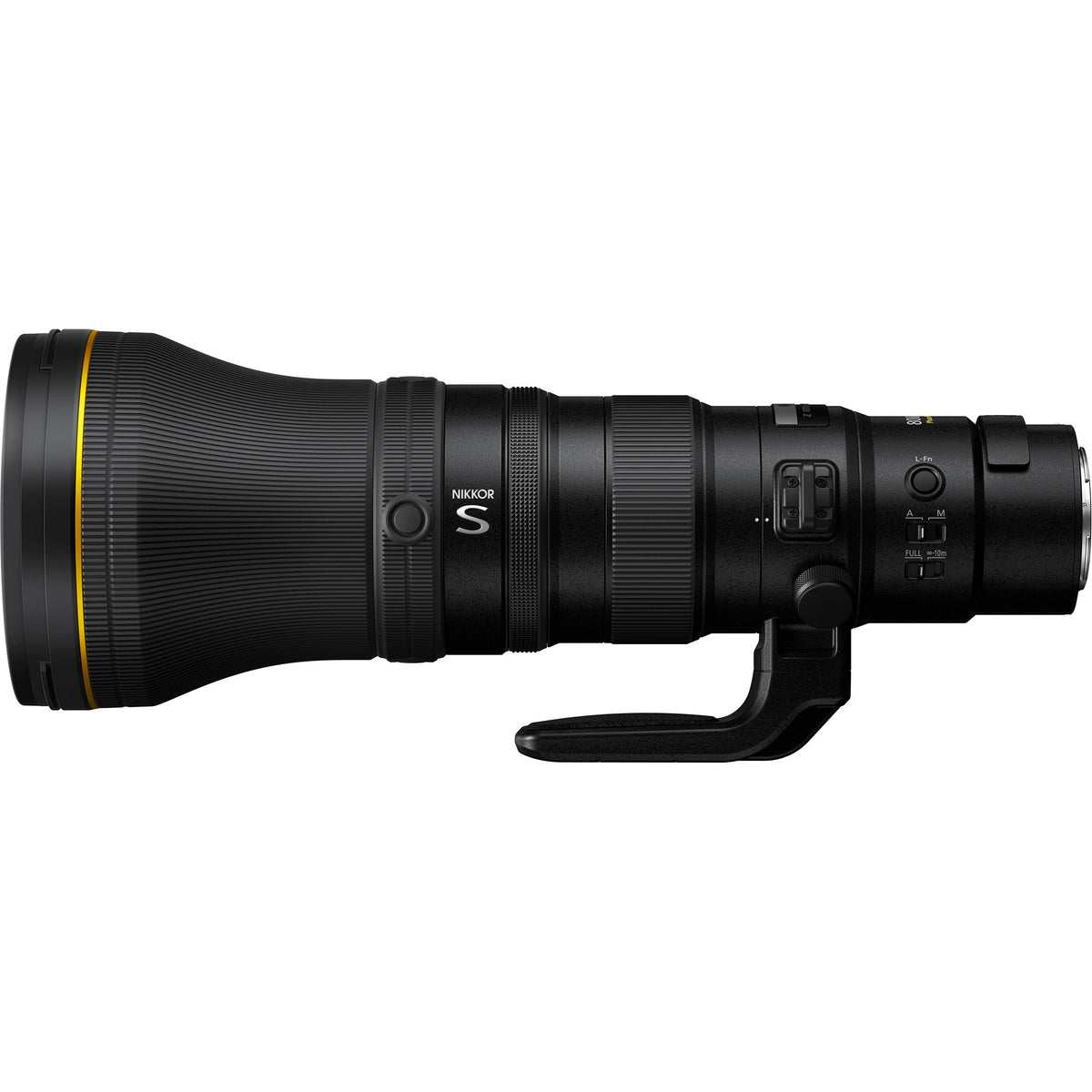 Lente Nikon NIKKOR Z 800mm f/6.3 VR S - vista lateral