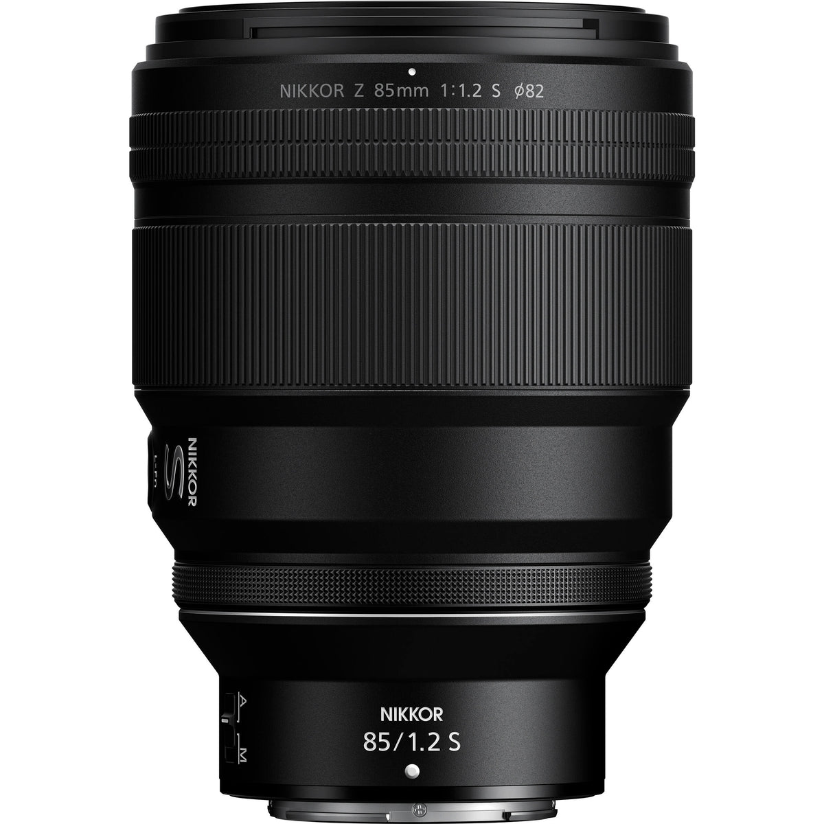 Lente Nikon NIKKOR Z 85mm f/1.2 S - vista frontal