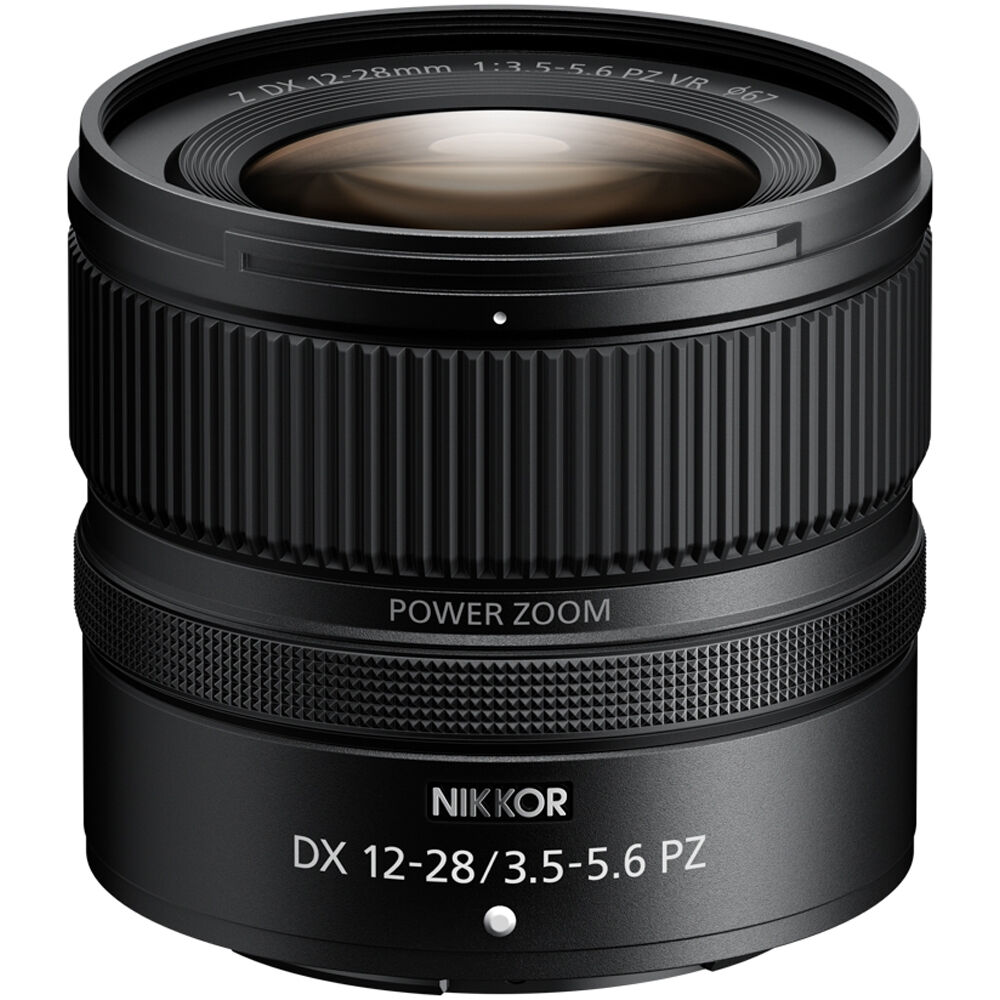Lente Nikon NIKKOR Z DX 12-28mm f/3.5-5.6 PZ VR - vista principal