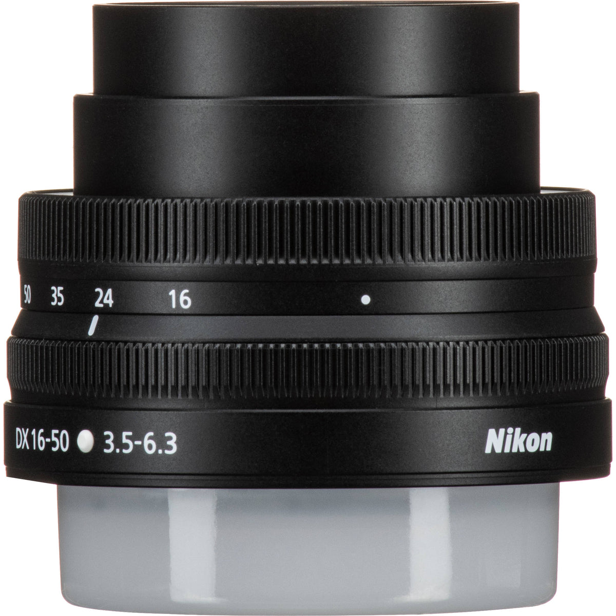 Lente Nikon NIKKOR Z DX 16-50mm f/3.5-6.3 VR (Negro) - vista lateral
