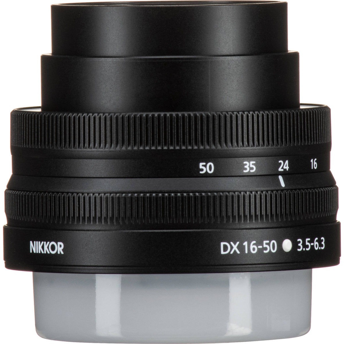Lente Nikon NIKKOR Z DX 16-50mm f/3.5-6.3 VR (Negro) - contenido de la caja
