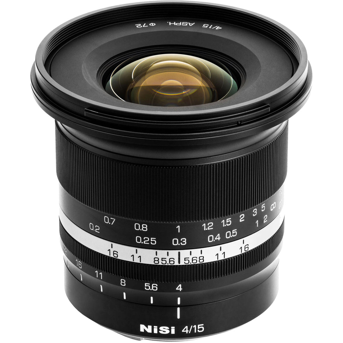 Lente NiSi 15mm f/4 Sunstar ASPH (Negro) - vista principal