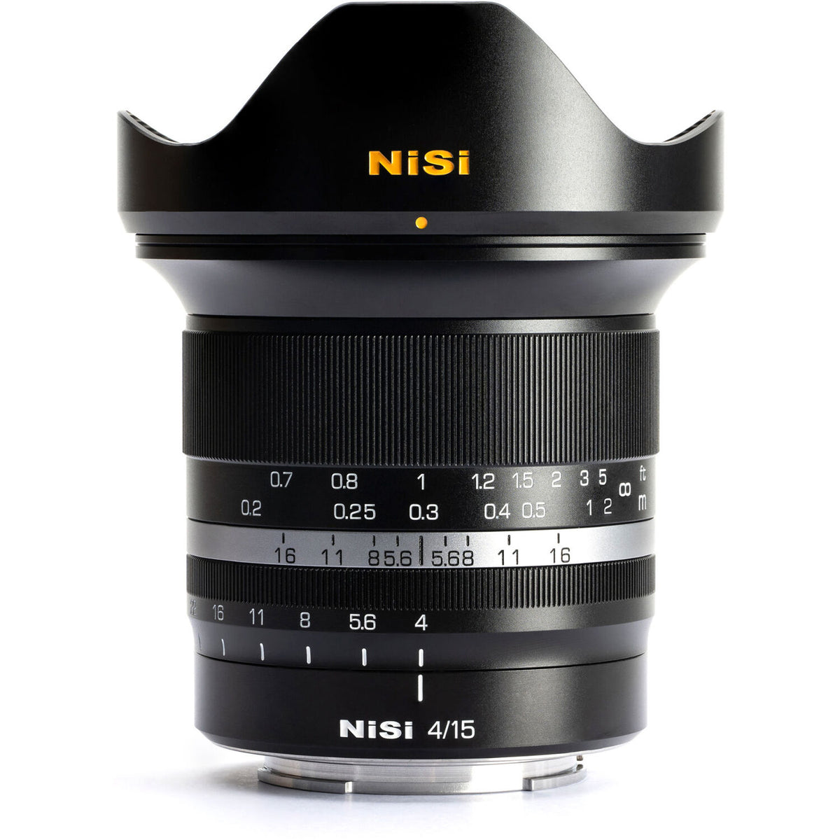 Lente NiSi 15mm f/4 Sunstar ASPH (Negro) - detalle