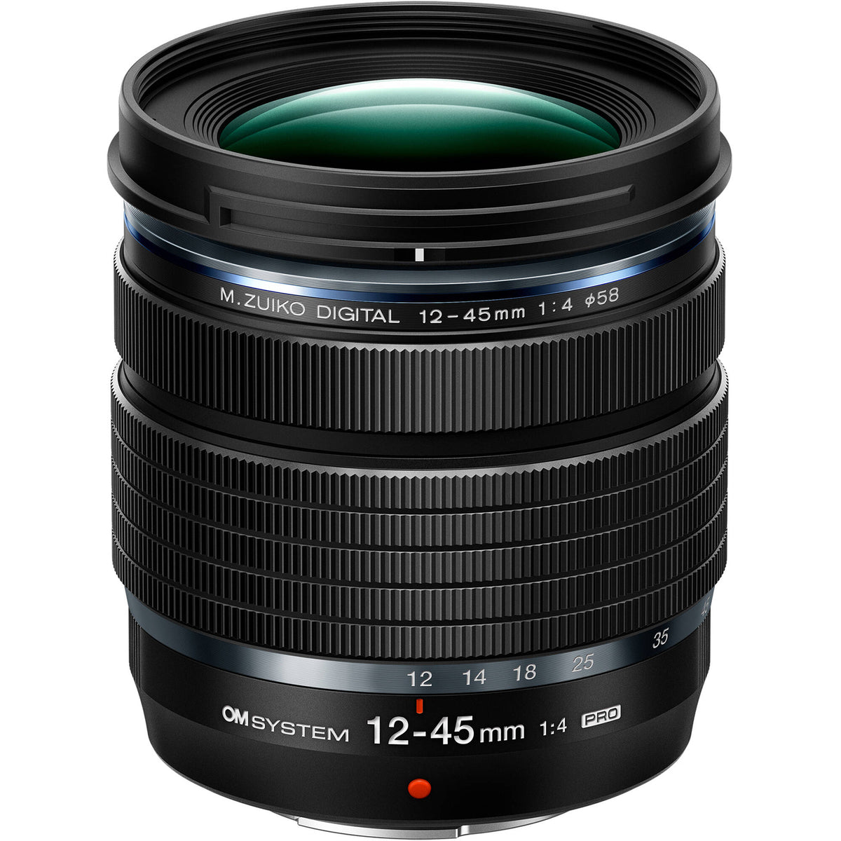 Lente OM System M.Zuiko Digital ED 12-45mm f/4 PRO - vista principal