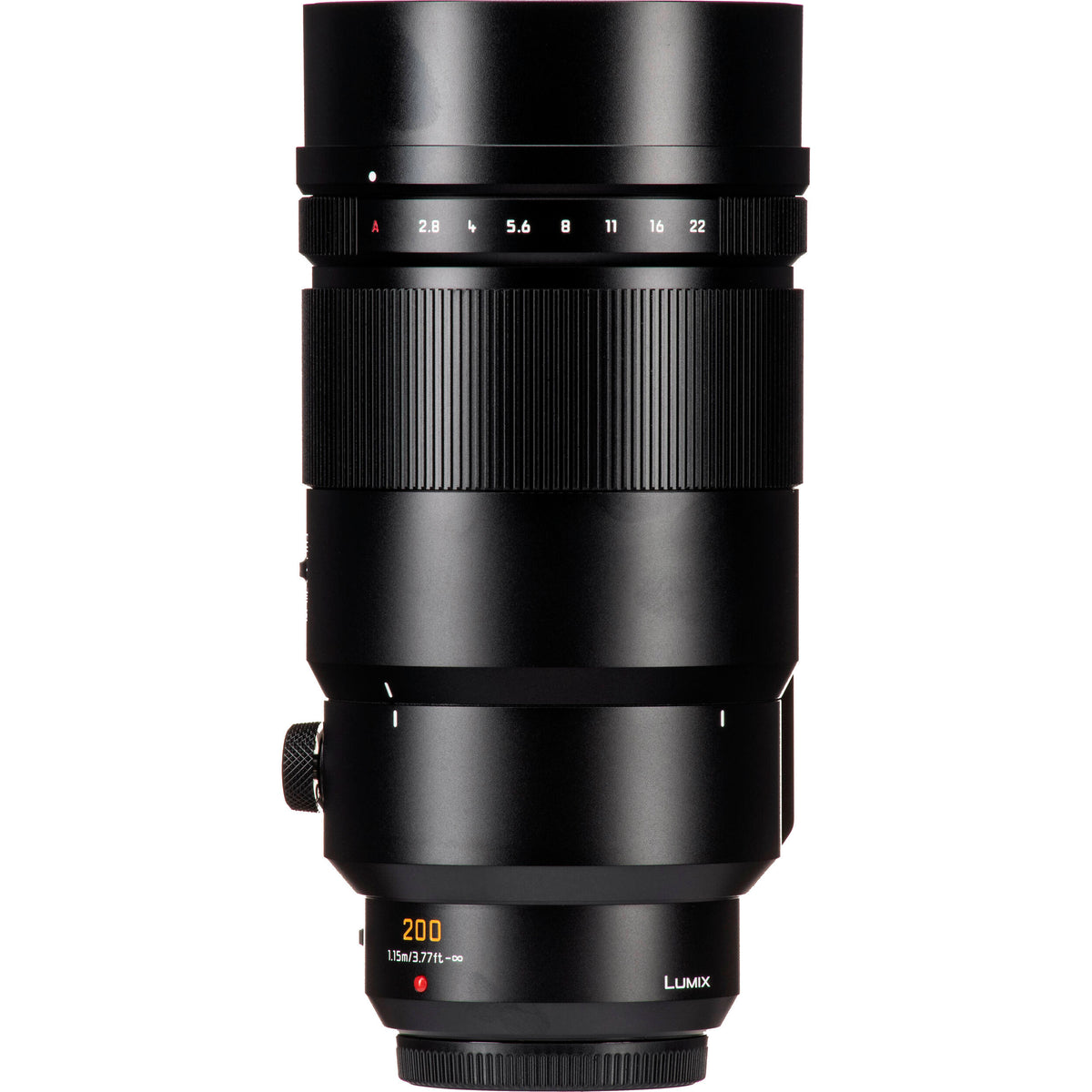 Lente Panasonic Leica DG Elmarit 200mm f/2.8 POWER O.I.S. - detalle