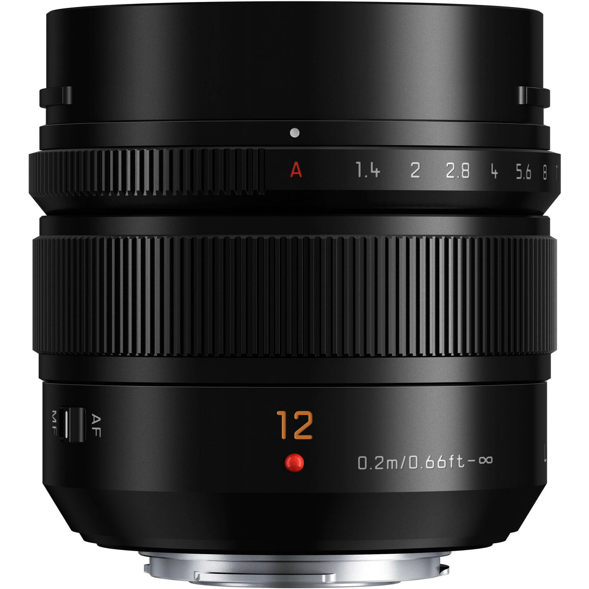 Lente Panasonic Leica DG Summilux 12mm f/1.4 ASPH. - vista trasera