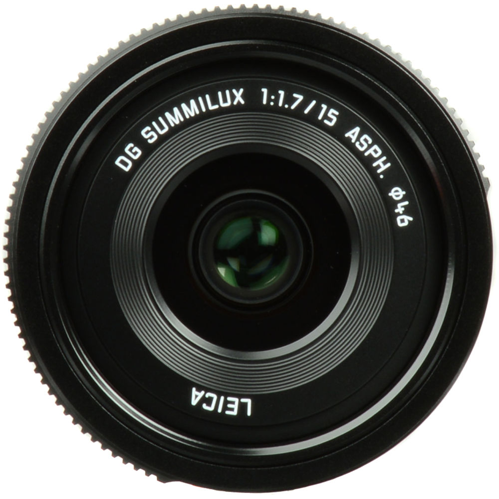 Lente Panasonic Leica DG Summilux 15mm f/1.7 ASPH. - detalle