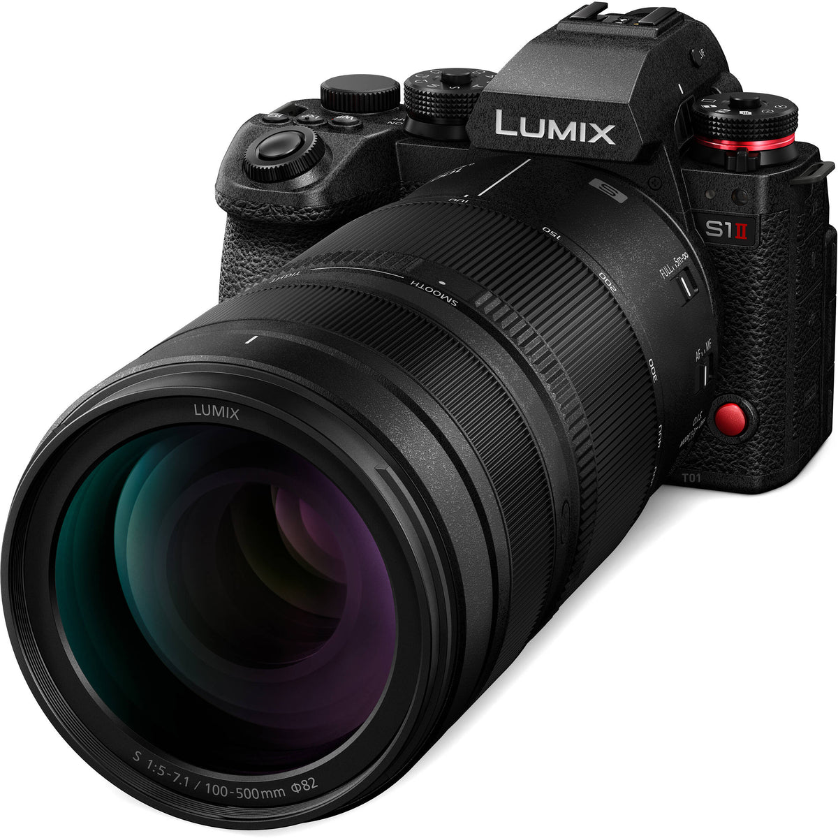 Lente Panasonic LUMIX S 100-500mm f/5-7.1 O.I.S. - en uso
