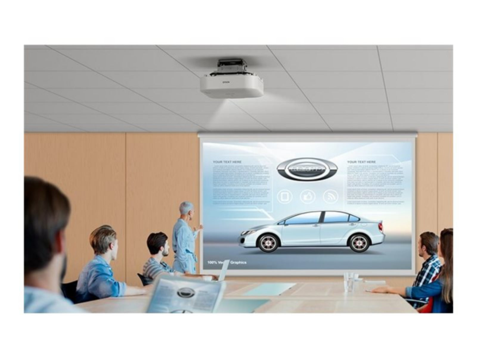 Lente para Proyector Epson EB-PU1008W 3LCD Projector - vista 6