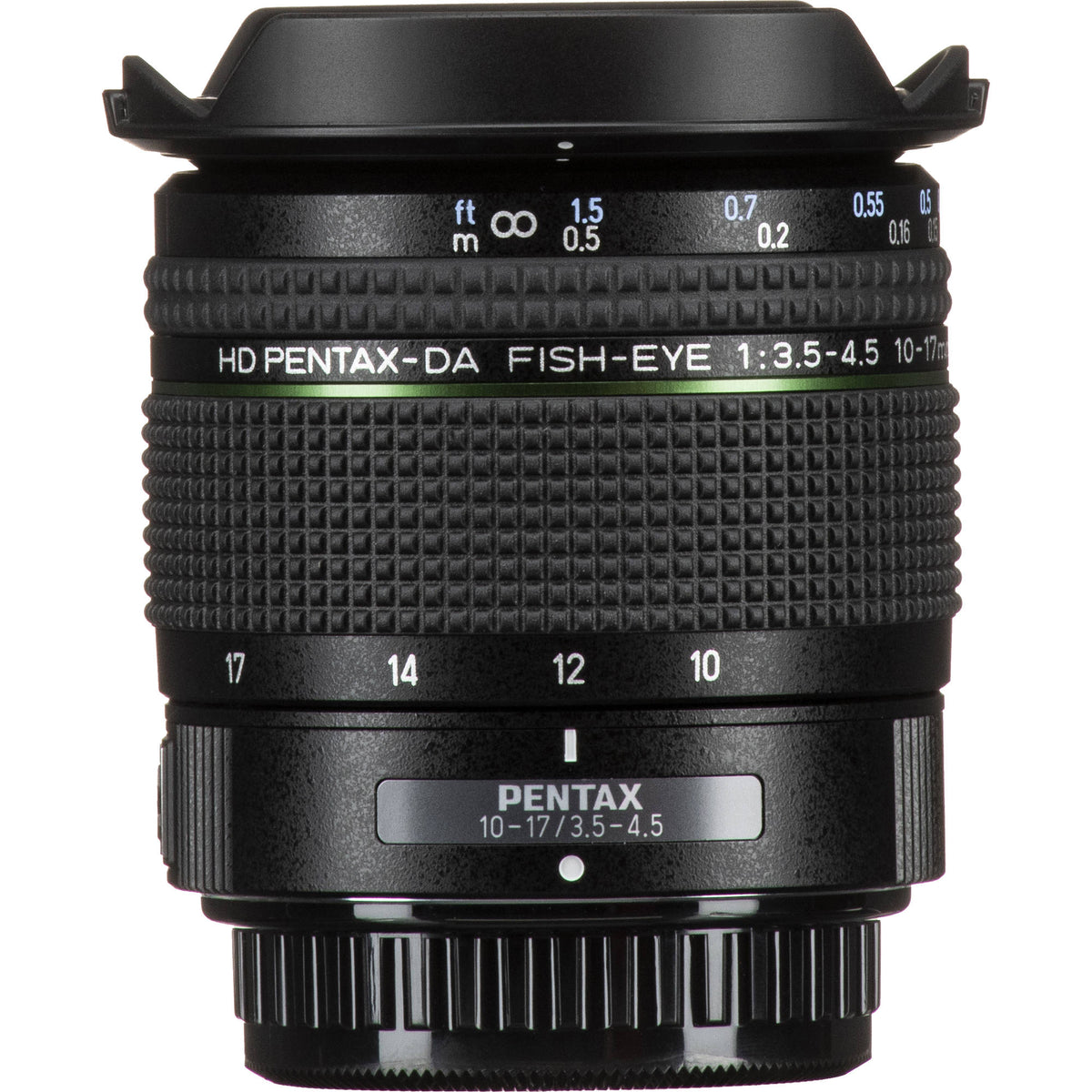 Lente Pentax HD DA Fisheye 10-17mm f/3.5-4.5 ED - puertos y conexiones